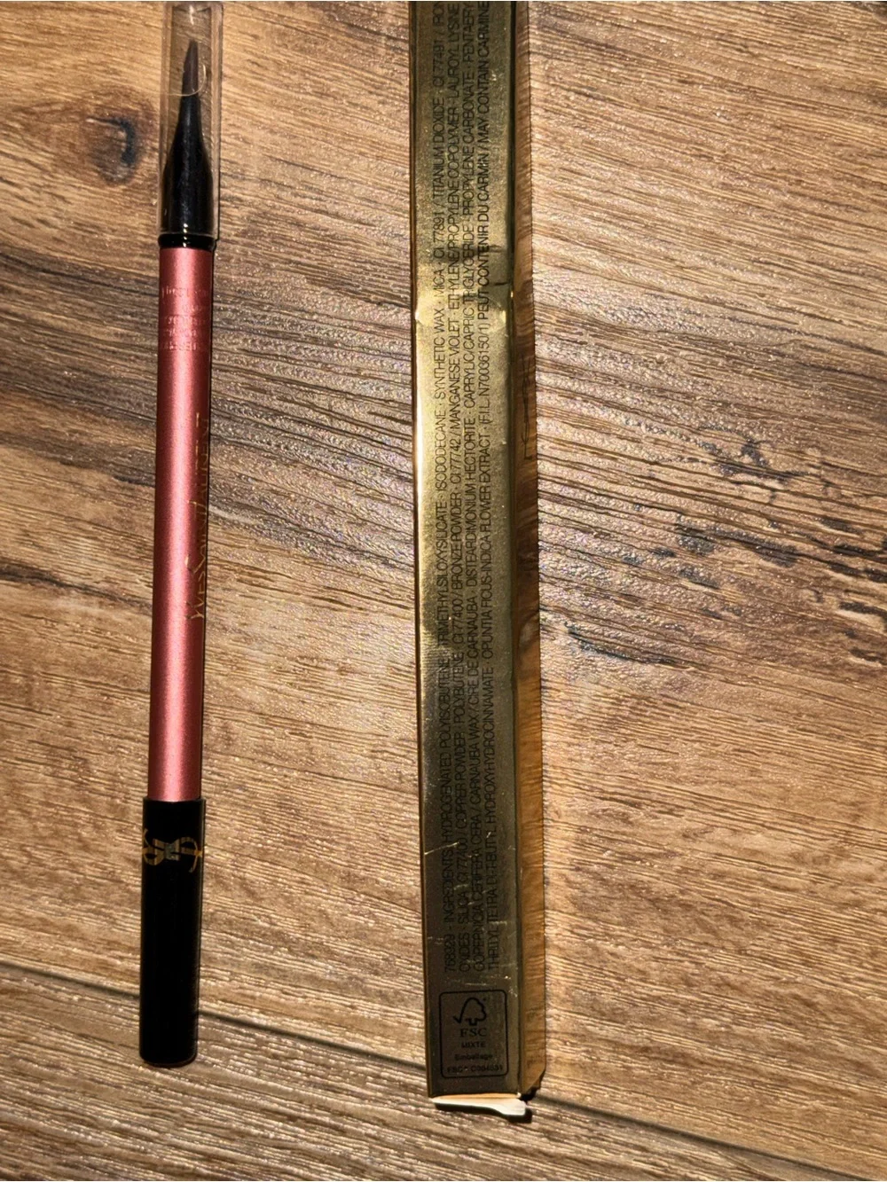 YSL Pink Metallic Eyeliner shade 11 unapologetic pink